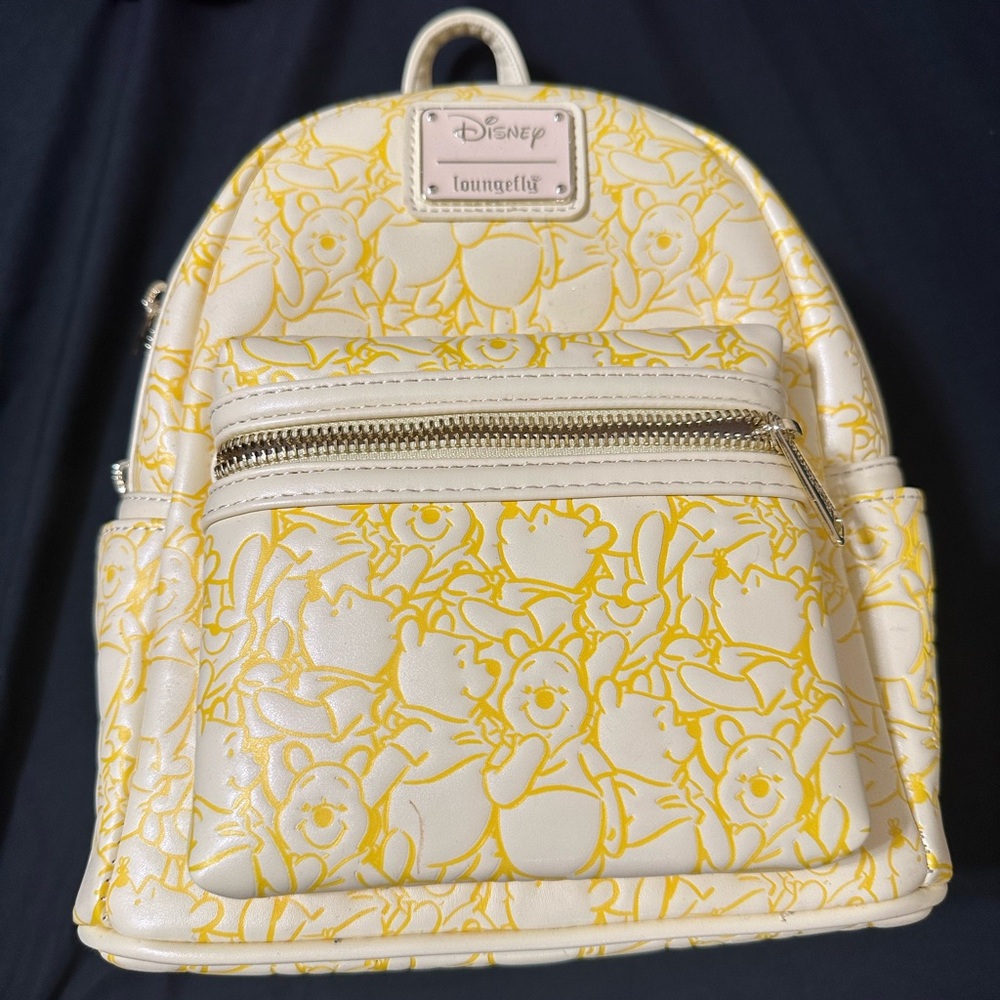 Loungefly Disney Winnie The Pooh Honey Bear Embossed Mini Backpack